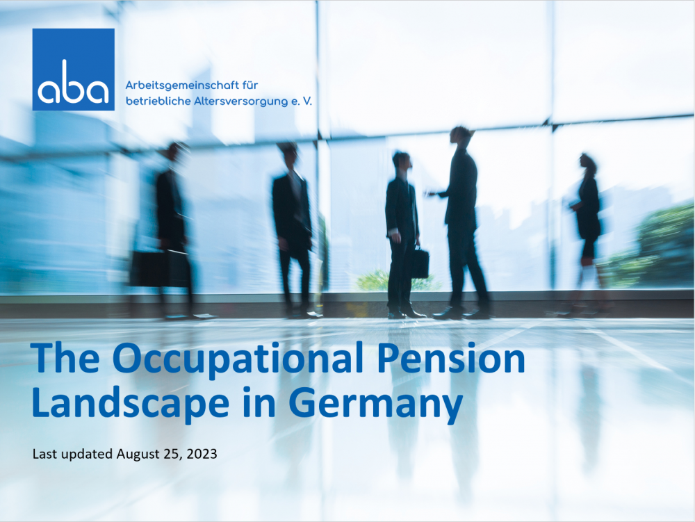 Learn more about occupational pensions in Germany